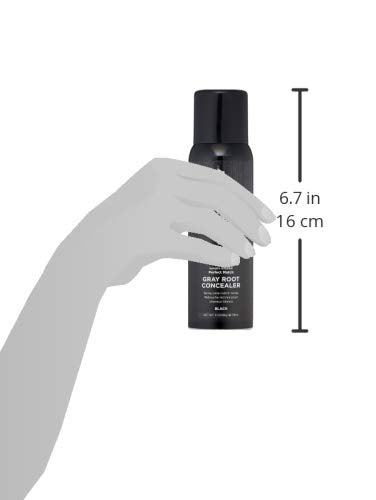 Keratherapy Keratin Infused Perfect Match Gray Root Concealer Spray, Black, 3 oz, 118 ml - Root Cover Up Spray to Hide Gray Roots - Keratin Therapy Hair Darkening & Temporary Scalp Concealer