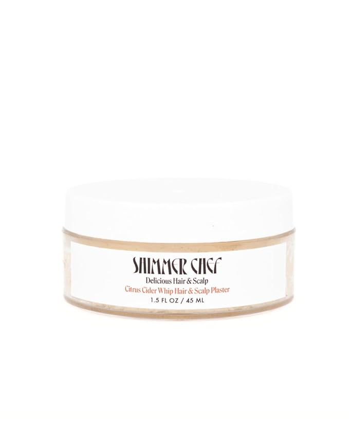 Citrus Cider Whip Hair Plaster | Vitamin C Infusion for Radiant Hair | Fruit Butters, Orange Peel Serum, Argan & Coconut Oils | Neurocosmetic Hair & Scalp Treatment 1.5 oz