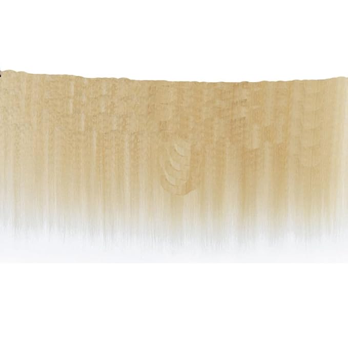 #27 Blonde Bundles Human Hair Yaki Straight Bundles 18 20 Inch Unprocessed Brazilian Virgin Hair Weave 2 Bundle Honey Blonde Human Hair Extensions
