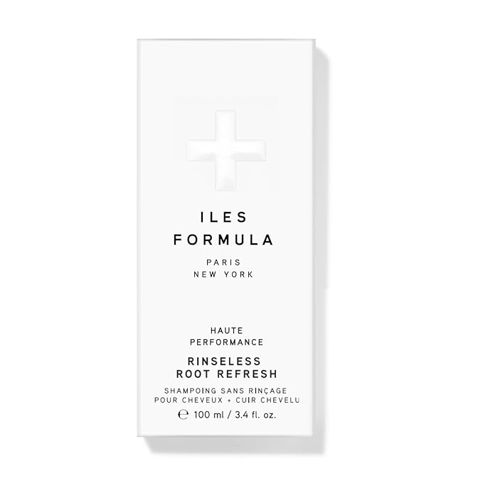 ILES FORMULA Rinseless Root Refresh – Liquid Alternative to Dry Shampoo Spray for Women & Men - Non-Aerosol, Residue Free, Salon Grade Botanical Formula for Oily Roots, Extensions & Clean Style