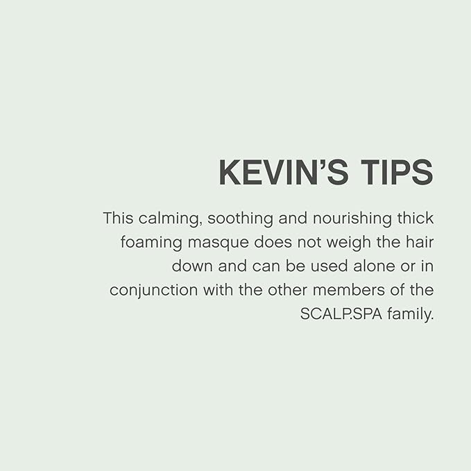 KEVIN.MURPHY Scalp.SPA Treatment - Calming Foam Masque - Scalp Treatments - Dry Scalp Relief - Scalp Care - with Carrot Root & Celery Seed Extract - 170 mL / 5.7 fl oz