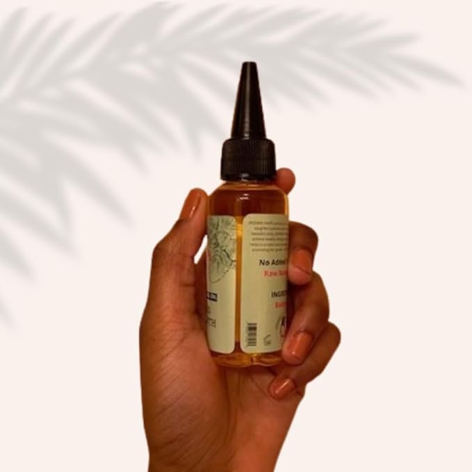 Batana Oil, 100% Raw Essential Oil, Nourishing Scalp Oil that Promotes Hair Growth for Men & Women and Family, Strengthening Hair & Skin Radiance, 40ml 1.35 oz