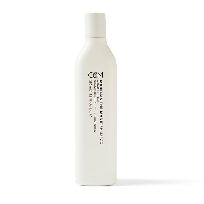 O&M Maintain The Mane Vegan Everyday Natural Moisturizing Shampoo for Women + Men, Provitamin B5, Safe Daily Beauty Care + Hair Care, Paraben/Sulfate-Free, Made in Australia, 350ml
