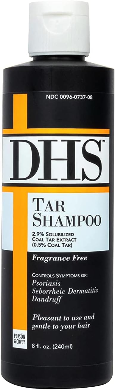 DHS Tar Shampoo 8 oz - Buy Packs and Save (Pack of 2)