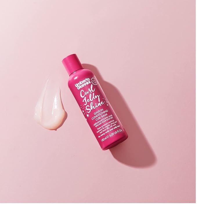 Umberto Giannini Curl Jelly Scrunching Jelly, Vegan & Cruelty Free Frizz Solution Gel for Curly or Wavy Hair, 200 ml (Gel & Curl Shine Conditioner)