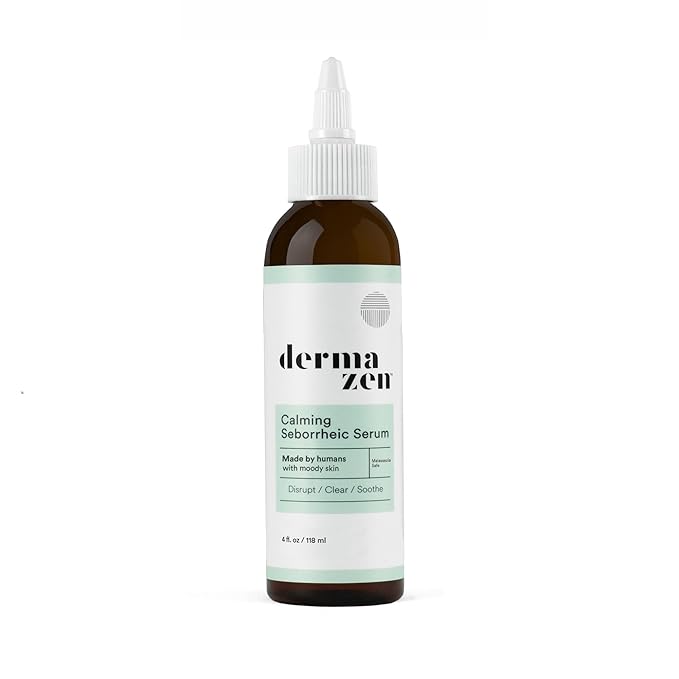 Calming Seborrheic Serum, Dermatologist Recommended, Topical Serum For Hair, Face, and Body (4oz)