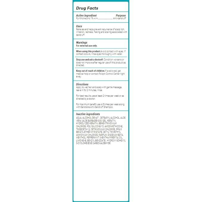 DS Labs Dandrene Dandruff Conditioner - for Itchy, Flaky Scalp, Moisturizing Conditioner with Aloe Vera, Supports Scalp Health & Oil Control, For Seborrheic Dermatitis & Psoriasis, 205mL