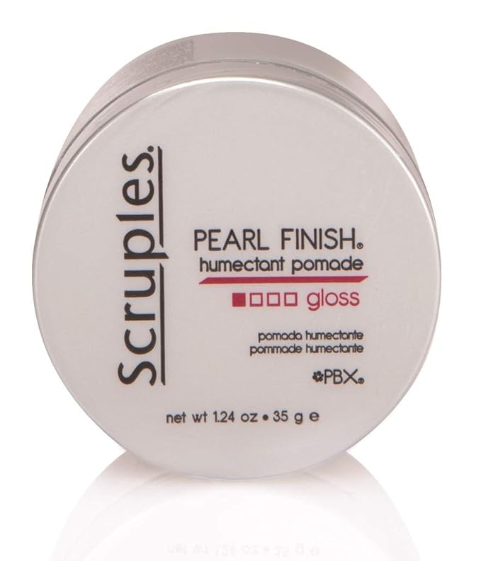 Scruples Pearl Finish Humectant Pomade - Flexible Hold Frizz Control Flyaway Tamer (2 oz)