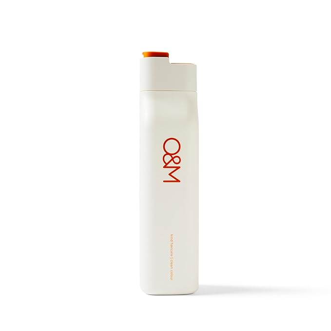 O&M Fine Intellect Vegan Vitamin C Volumizing Moisturizing Hair Shampoo for Women + Men, Safe Natural Keratin-Alternative Vegetable Protein & Amino Acids, Paraben/Sulfate-Free, Australian Made, 350ml