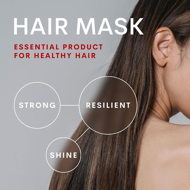 Coconut Oil Hair Mask - Deep Hair Conditioner for Intense Hydration, Dry and Damaged Hair Repair, Deep Moisturizing Oil Hair Mask Treatment with Shea Butter and Mango Butter - (300ml)