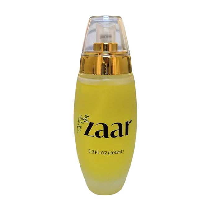 Zaar Natural Argan Oil, Argan Oil for Hair, Smooth & Shine Hair Polisher, Argan Oil of Morocco for Anti Frizz Control, Hair Growth
