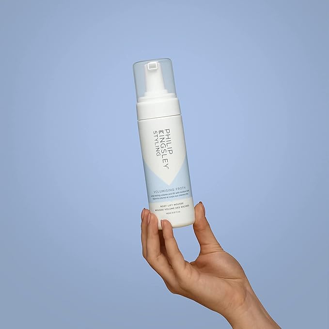 PHILIP KINGSLEY | Volumizing Froth Styling Mousse | Root Lifting Moose | Long-Lasting Volume and Lift with Medium Hold | 11.69oz
