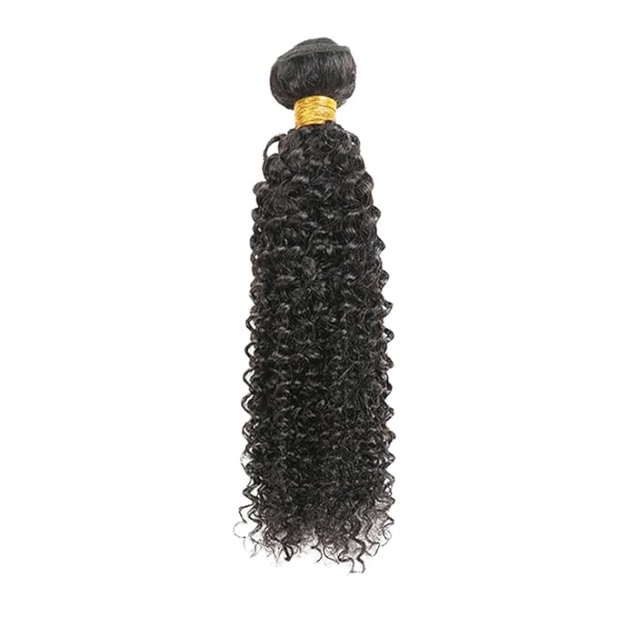 30 Inch Natural Black Kinky Curly Bundles Human Hair Color 1B Bundles Unprocessed Brazilian Virgin Remy Hair Extensions Double Weft Hair Weave