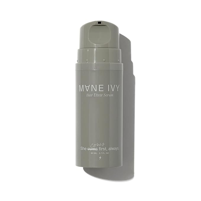 Hair Elixir Serum - Smooth Frizz-Free Hair Instantly - 80ml Heat Protectant - Daily Styling & Overnight Treatment - Lightweight Formula with Hibiscus & Meadowfoam Extracts