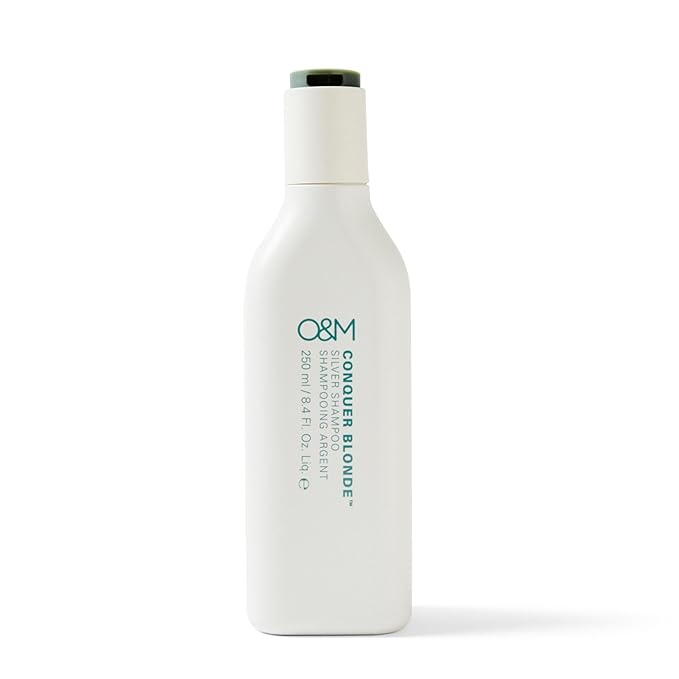 O&M Conquer Blonde Silver Shampoo 250ml