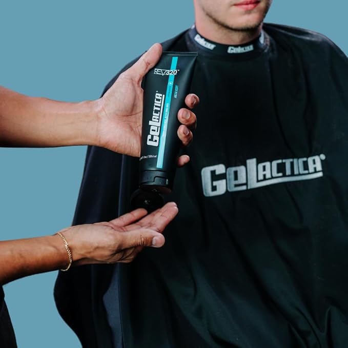 Max Control Hair Gel for Men, Alcohol-Free, Strong Hold Styling Gel, Natural Extracts for Long-Lasting Hold and Shine, Slick Back Hair Style 8 oz