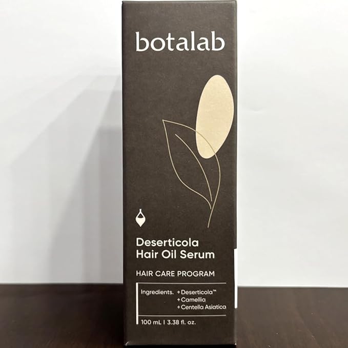 BOTALAB Korean Beauty Deserticola Hair Oil Scalp Serum Aids against hair thinning nourishes hair follicles Repair Frizz Control & Shine for Dry Damaged Hair Growth - 100ml / 3.38 fl. Oz.