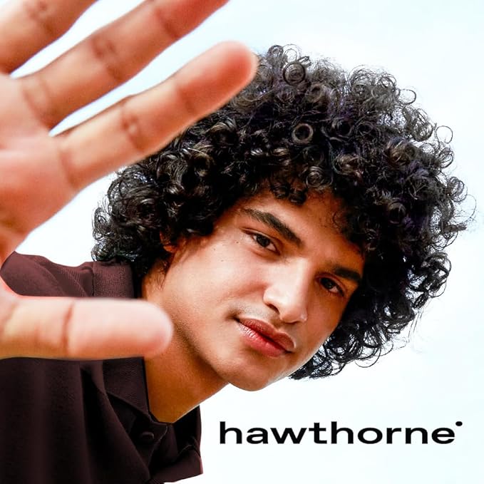 Hawthorne Frizz Fighter Shampoo for Curly Hair with Shea Butter, Macadamia, and Coconut Oil. Hydrate Hair and Tame Frizz. Sulfate Free, Paraben Free. 8 Fl. Oz. 2-Pack.