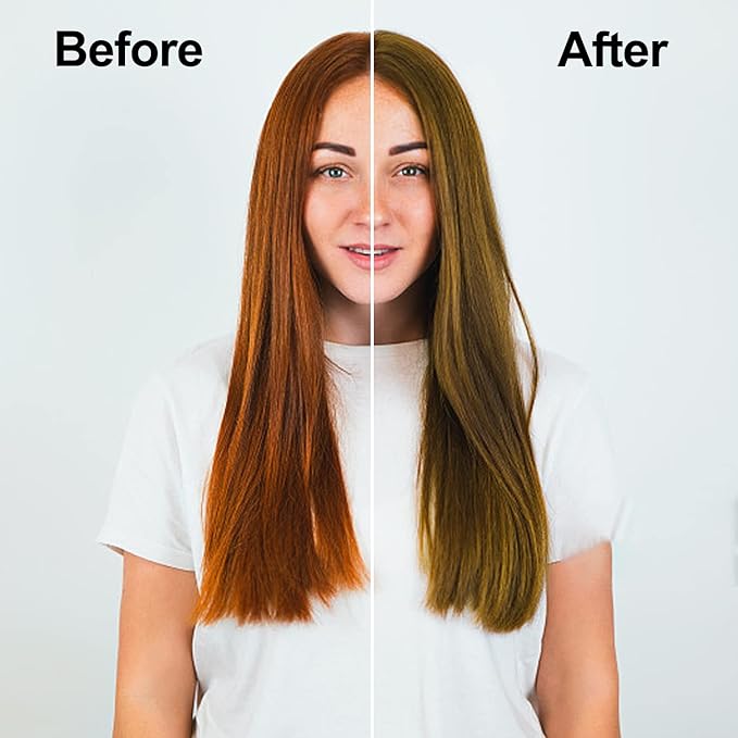 Chestnut Brown Hair Dye 16.9 Fl Oz, Argan Oil Hair Shampoo, 3 in 1 Hair Dye Shampoo, Easy To Use, Semi-Permanent Hair Color Shampoo (Chestnut Brown)