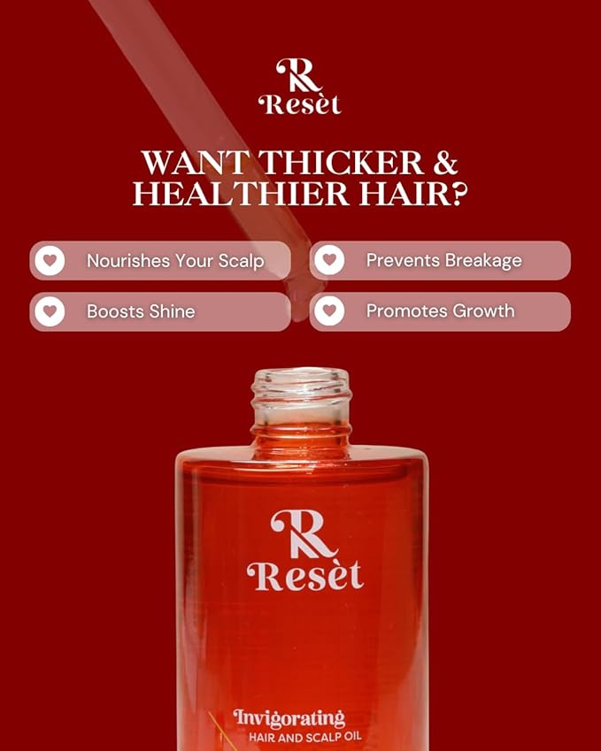 Hair Growth Oil | Natural Hair Regrowth Rosemary Oil for Hair Growth | Scalp & Hair Loss Treatment for Dry, Damaged Hair for Women & Men, 100 ml