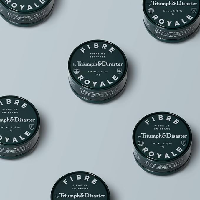 TRIUMPH & DISASTER Fibre Royale Hair Wax – Strong Hold Pomade for Thick Hair, Natural Finish Styling for Men & Women, 25g
