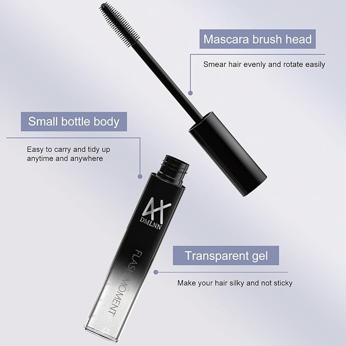 Hair Finishing Stick, 2 Pack x 18ML Flyaway Moisturizing and Shine-Enhancing Wax Stick for Styling, Fixing Bangs and Flyaways - Not Greasy