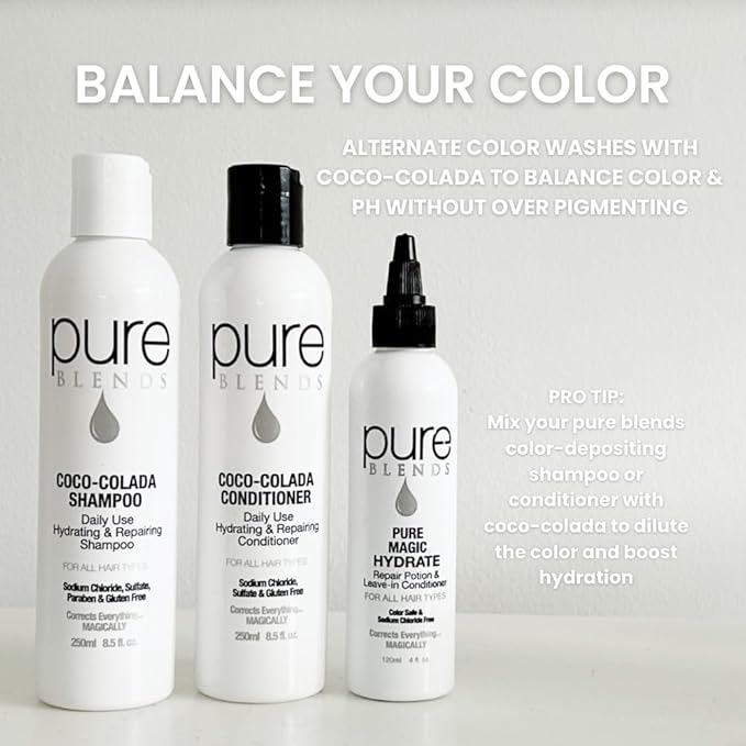 Marigold Hydrating Semi-Permanent Color Depositing Shampoo for Toning and Brightening Faded Color-Treated Hair - Prevents Fade, Extends Color Service (8.5 Oz.)