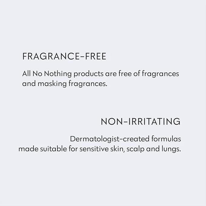 No nothing Hair Styling Wax For Sensitive Skin - Extra Strong Hold With Flexible Finish, Paraben, Fragrance Free, Vegan, Hypoallergenic, Texturing For Damp & Dry Hair, Men & Women