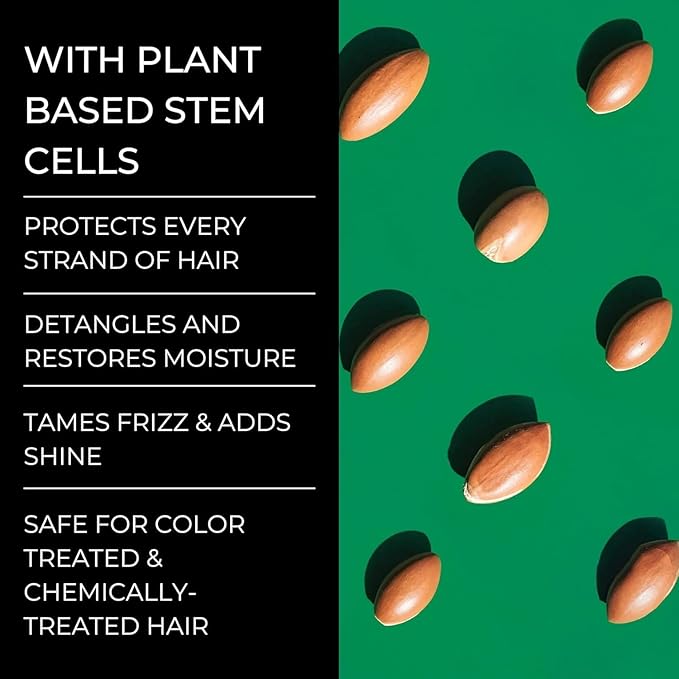 Anti Dandruff Stem-Cell Shampoo and Conditioner with 2% Pyrithione Zinc, Physician Founded for Itchy Scalp,Eliminates Flakes & Fights Dandruff,Color Safe,Sulfate Free,Paraben Free