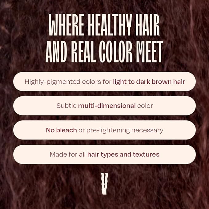Overtone Daily Color Depositing Conditioner: 8oz Temporary Coloring Conditioner w/Shea Butter & Coconut Oil, Refresh Color & Prevent Fading, Vegan & Cruelty-Free, Rose Gold For Brown is Golden Rose
