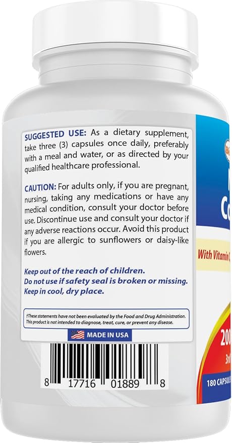 Best Naturals Multi Collagen Pills 2000mg for Women & Men - Hydrolyzed Collagen Peptides Capsules for Hair Skin and Nails with Types I II III V X, Biotin, Hyaluronic Acid & Vitamin C