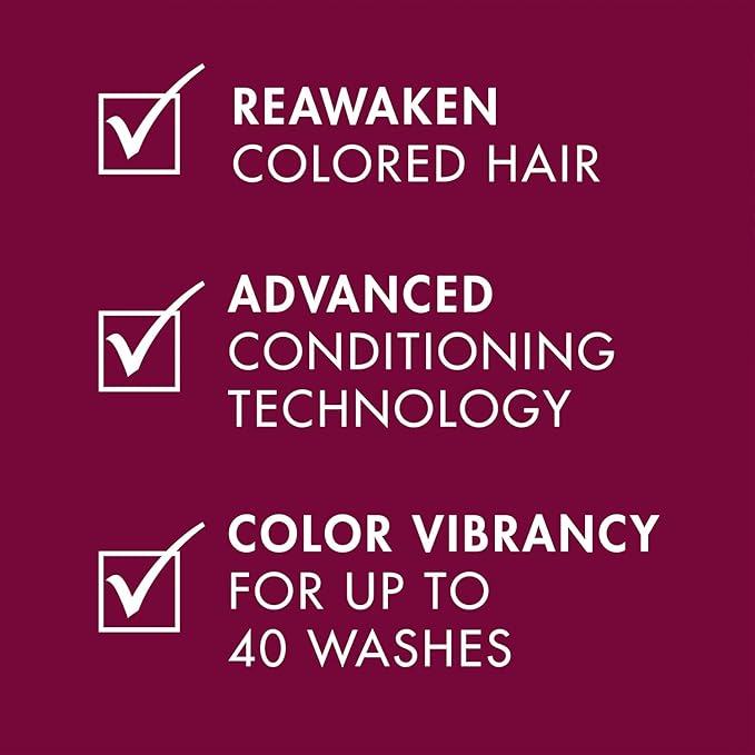 Nexxus Shampoo & Conditioner, Color Assure – Hair Products for Color-Treated Hair, Enhance Vibrancy up to 40 Washes, 8.5 Oz Ea