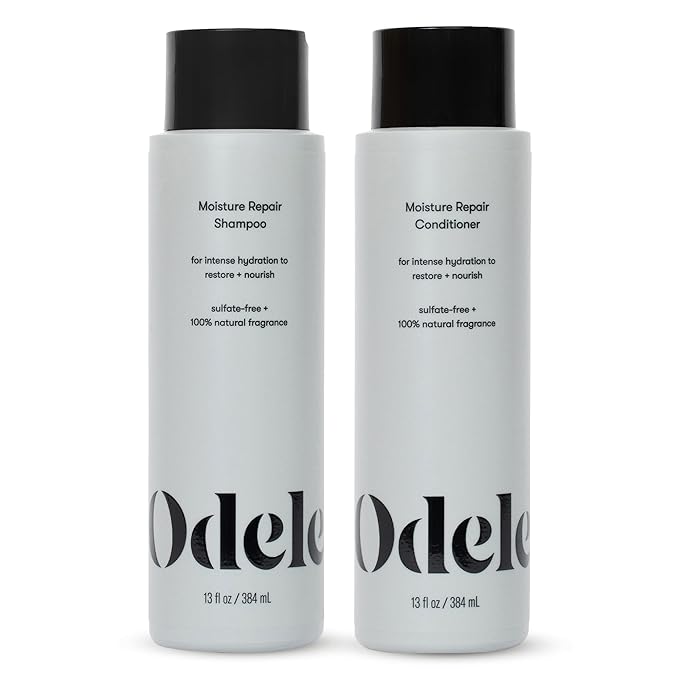 Moisture Repair Sulfate-Free Shampoo & Conditioner Set, for Intense Hydration to help Restore and Nourish Dry or Damaged Hair, 13 Fl Oz Each (2-Pack)