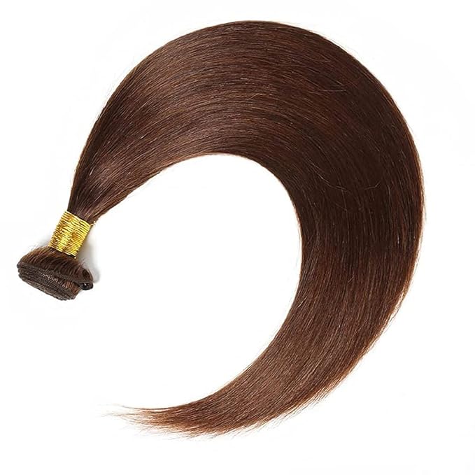 #4 Brown Bundles Human Hair Straight Bundles 28 30 Inch Human Hair Weave 2 Bundle Unprocessed Brazilian Virgin Hair Chocolate Straight Human Hair Extensions