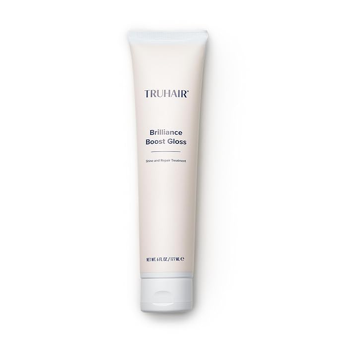 Truhair Brilliance Boost Gloss Treatment, Shine & Repair Hair Mask, 6 fl oz