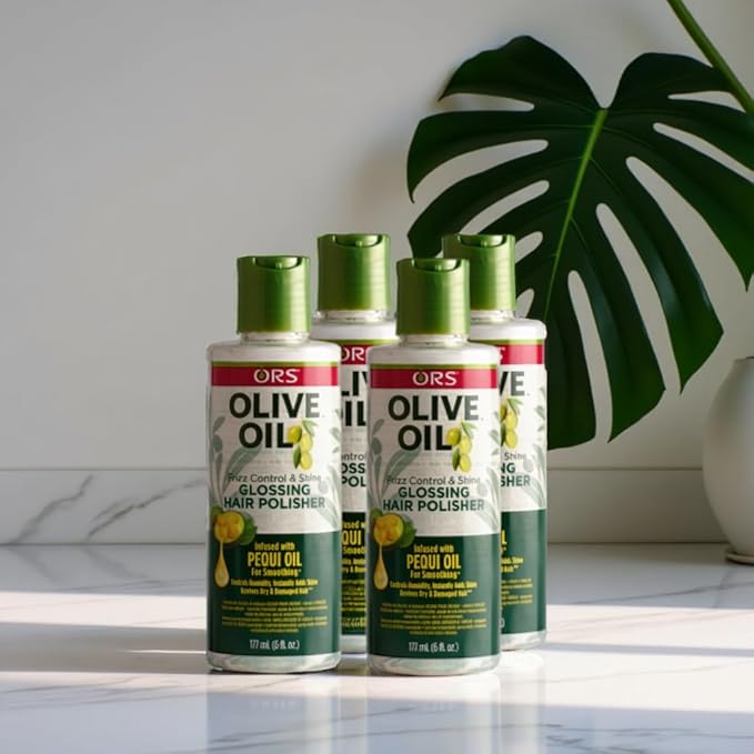 ORS Olive Oil Anti-Frizz Glossing Hair Polisher 6.0 Ounce (4)