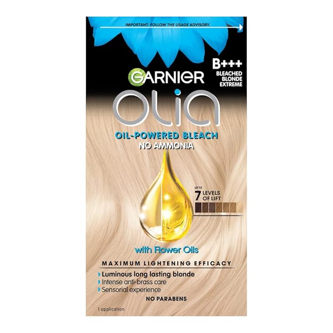 Garnier Olia Bleached Blonde Extreme Hair Color Kit