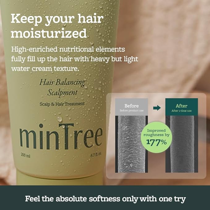 Hair & Scalp Treatment 200ml / 6.7 fl oz/Hair Mask/Scalp Soothing/Alleviate Hair Loss/Paraben, Cruelty & Silicone Oil Free