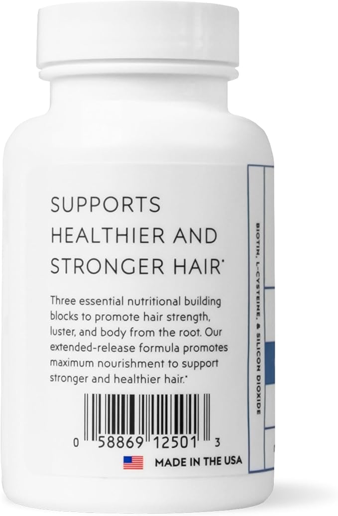 Elon Matrix 5000 - Biotin 5000mcg Vitamins for Hair Growth w/Extended Release - Promotes Healthy & Strong Hair - Pack of 3 (180 Day Supply)