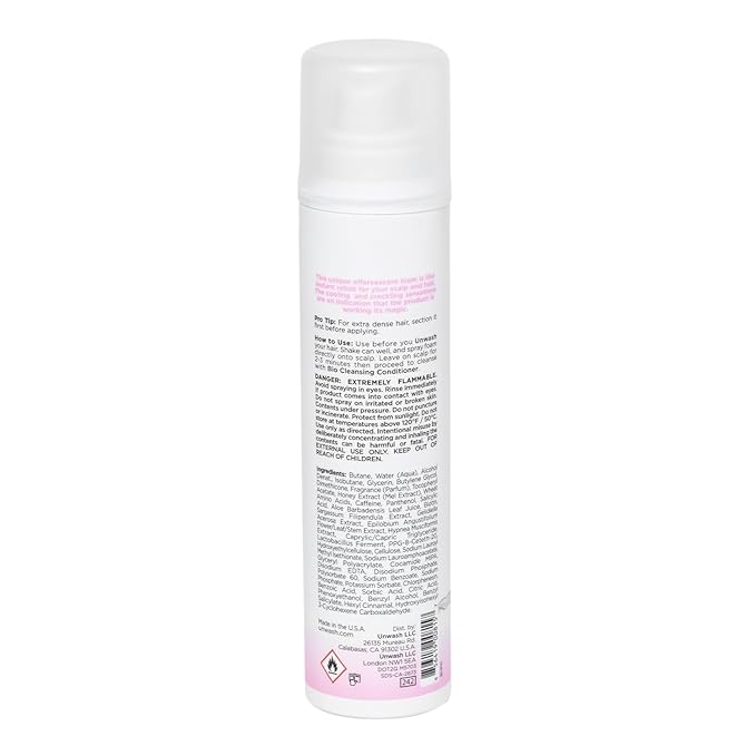 Unwash Revitalizing Scalp Treatment - Scalp Treatment, Combats Excess Oil, Lightweight Formula, Balances Moisture, Cruelty Free, 3.5 oz
