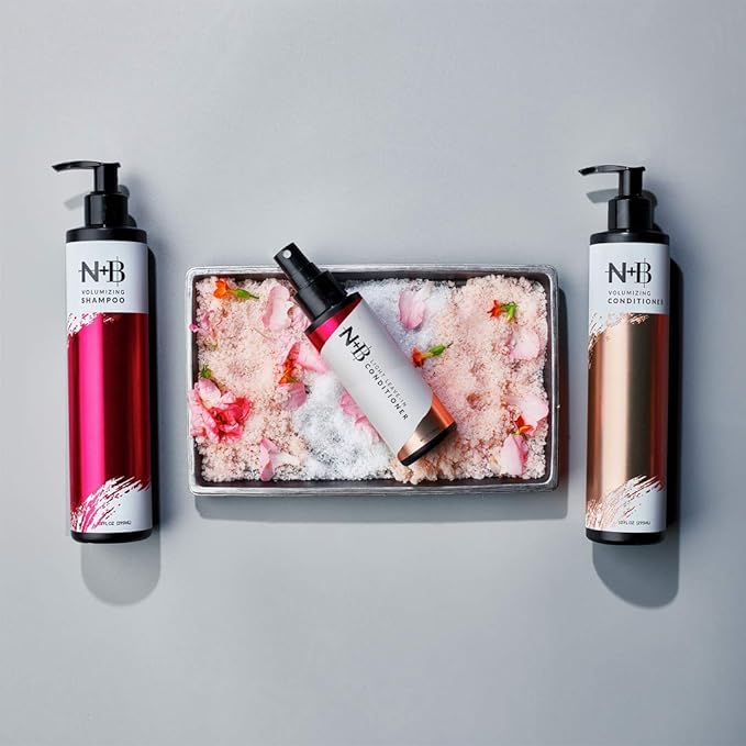 N+B Light Leave-In Conditioner & Detangler Spray | Curly, Straight, All Hair Types | Weightless No-Residue Moisturizer Repairs Dry Damaged Frizzy Hair | Sulfate & Paraben Free