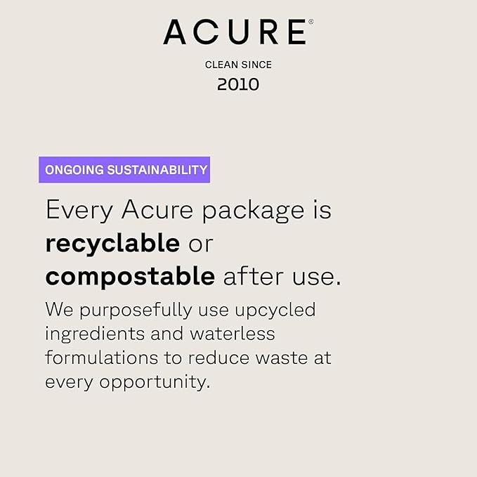 Acure Ultra Hydrating Shampoo - Moisturizing Shampoo for Women & Men, Moisturize and Soften Fine, Dry, Damaged, Color Treated Hair & Scalp w/Argan Oil, Vegan, Paraben Free, Sulfate Free - 8 fl oz