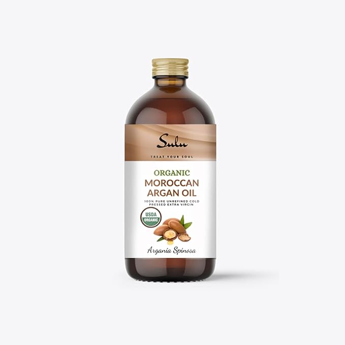 100% Pure Organic Cold Pressed Unrefined Virgin Moroccan Organ Oil (4 oz)
