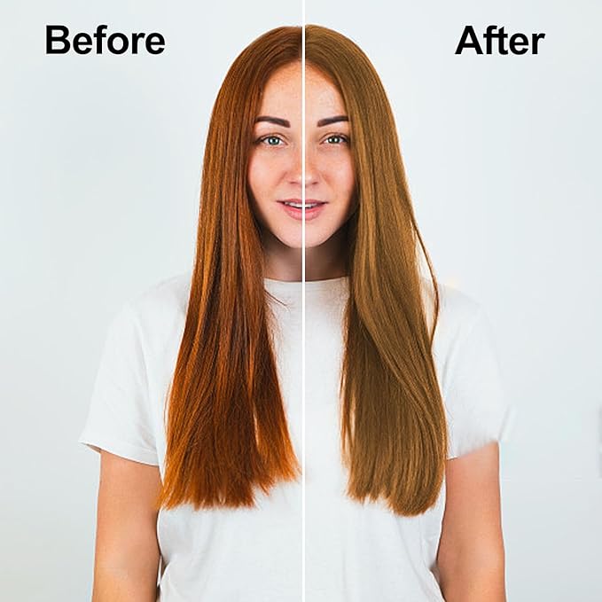 Blonde Brown Hair Dye, Hair Dye Shampoo for Women & Men, Color Shampoo Hair Dye, Shampoo Para Pintar El Cabello 16.9 Fl Oz, Safe and Natural Champu Para Canas (Blonde Brown)