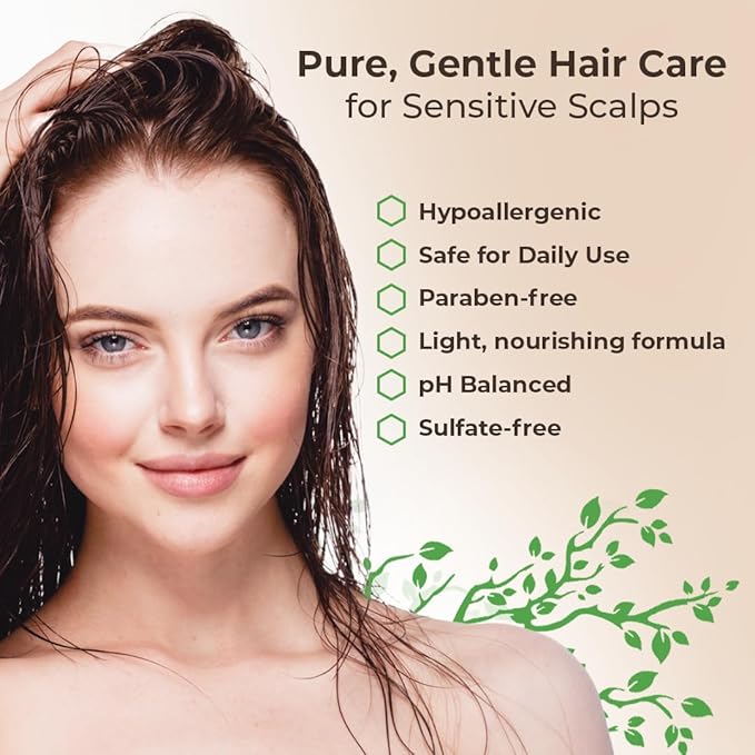 Eczema Psoriasis Anti-Dandruff & Seborrheic Dermatitis Shampoo Set for Dry, Itchy Scalp & Hair Treatment - For Men & Women