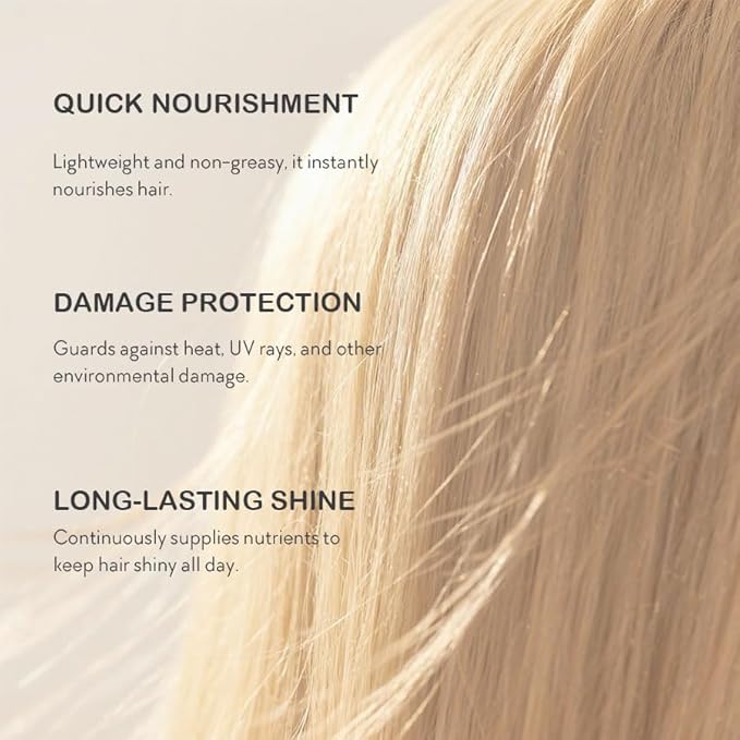 LEAVE IN CONDITIONER,100ML ENRICHED WITH VARIOUS ADVANCED MOISTURIZING INGREDIENTS,HYDRATES & STRENGTHENS HAIR.