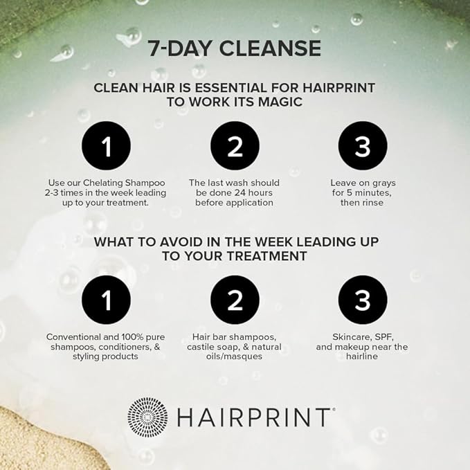 Hairprint True Color Restorer Plus in Brown | Enhanced Gray Coverage with Extra Restore Application | Dye-Free and Non-Toxic | Replenishes Natural Pigment | Patented Technology by Dr. John Warner