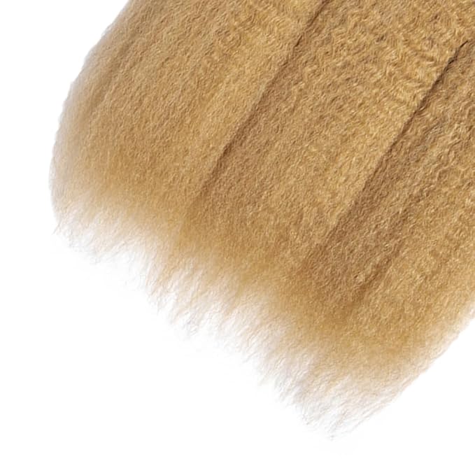 #27 Blonde Bundles Human Hair Yaki Straight Bundles 18 20 Inch Unprocessed Brazilian Virgin Hair Weave 2 Bundle Honey Blonde Human Hair Extensions