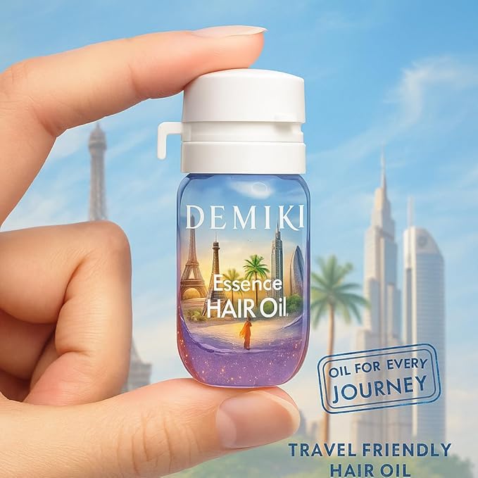 Hair Oil For Frizzy Hair With Coconut Oil - Hair Treatment For Dry Damaged Hair, Hair Perfume Oil For Curly Hair, Frizz Control Hair Care Products, Mini Bottles Hair Oil For Damaged Hair, 12pcs