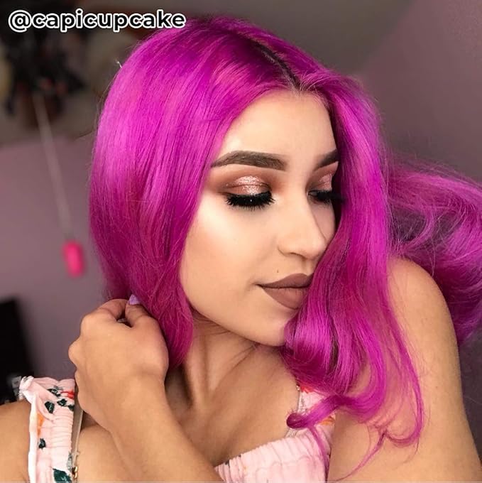 ARCTIC FOX Vegan and Cruelty-Free Semi-Permanent Hair Color Dye (4 Fl Oz, VIOLET DREAM)